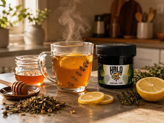 Brewing THC Infused Tea