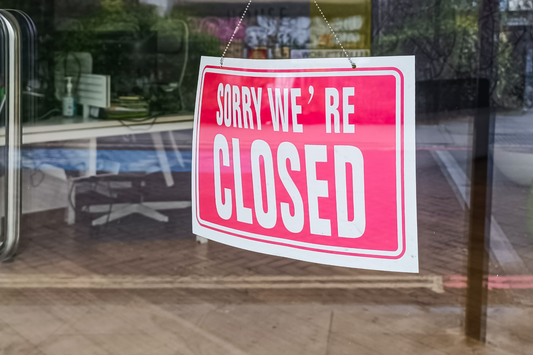 closed storefront 