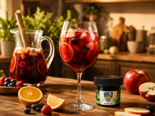 THC Sangria Mocktail Recipe Halo Drink Mix