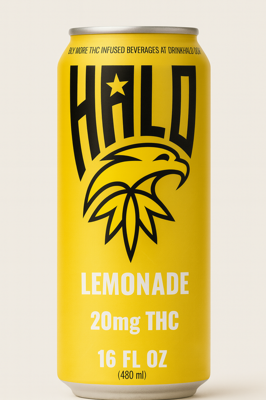 HALO Lemonade 4 Pack: 20mg THC/can