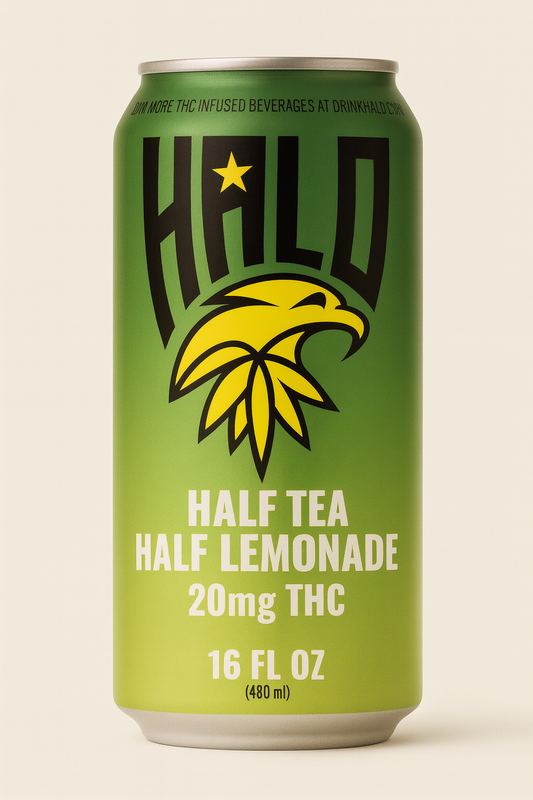 HALO 50/50 4 Pack: 20mg THC/can