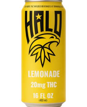 HALO Lemonade 4 Pack: 20mg THC/can